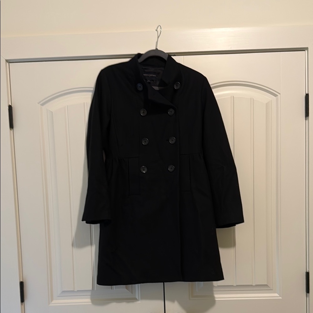 Banana Republic Black Trench Coat